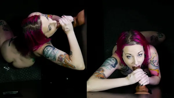 Lady Laz's First Gloryhole POV