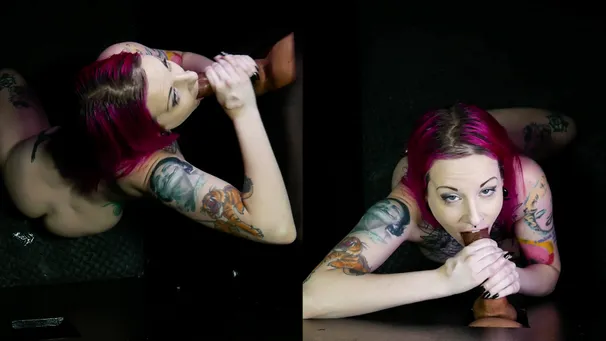 Lady Laz's First Gloryhole POV