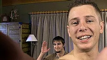 Steamy Jerking Off Duo