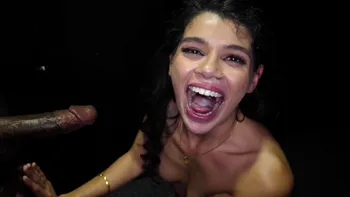 Harley Haze's First Gloryhole