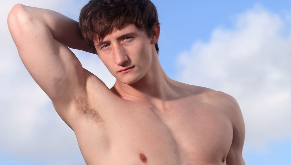 Lance Alexander on the Beach