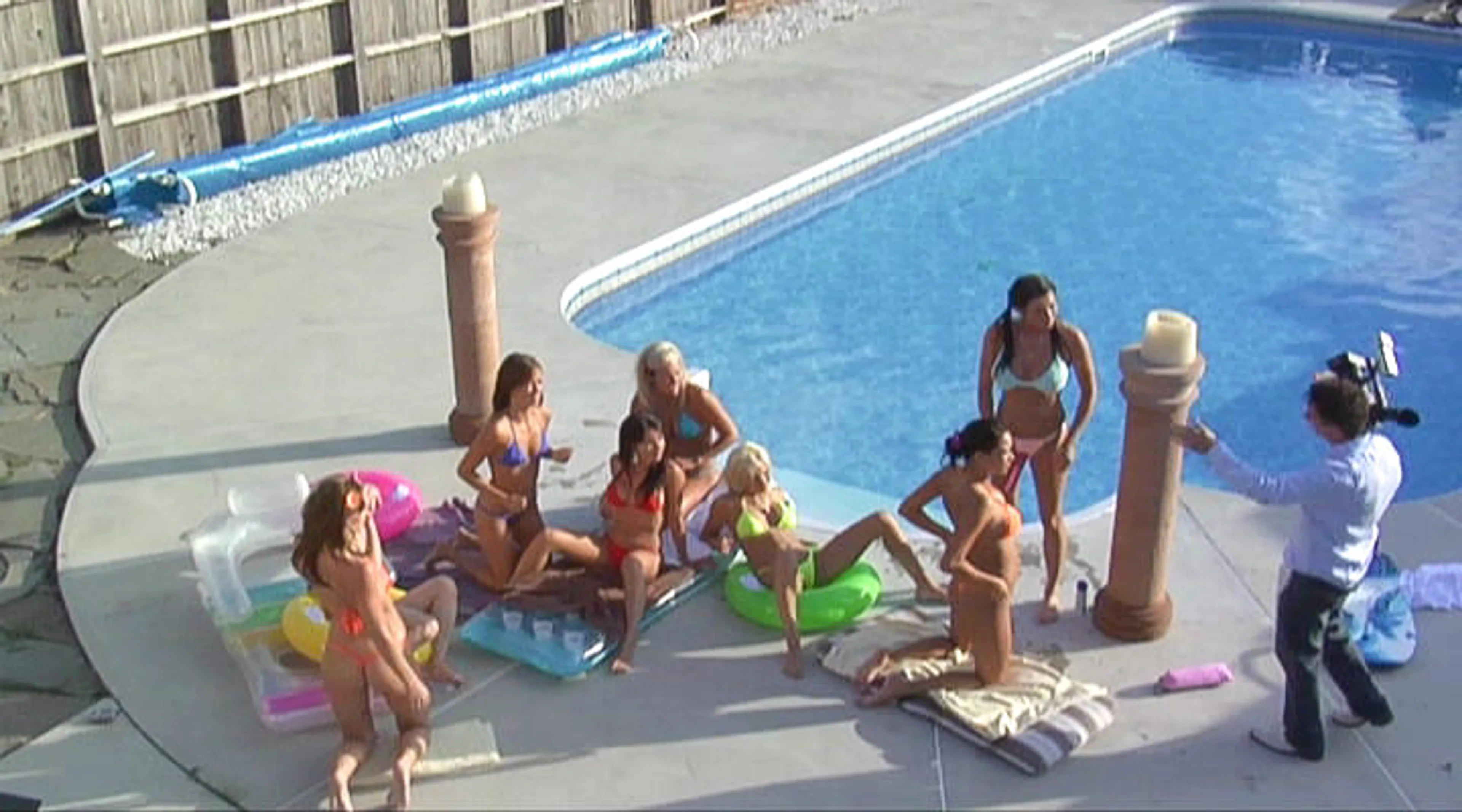 BTS-Lesbian Pool Party