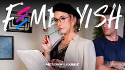 Art Student Femboy Helps Paint Cumshot Masterpiece