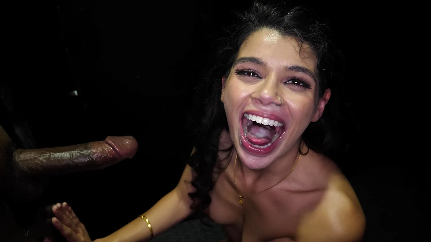 Harley Haze's First GloryHole