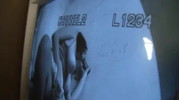 Pretty Girl Gives Blowjob to Hidden Person