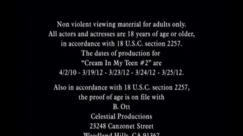 Credits Scroll before Steamy Session