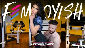 Fit, Toned Femboy's Ass Gets Extra Workout