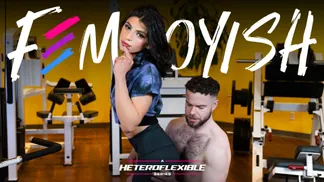 Fit, Toned Femboy's Ass Gets Extra Workout