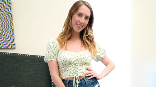 Blonde Beauty Cadence Lux Can't Wait For Big Dick POV