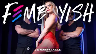 Stripper Femboy Gets Manhandled By Buff Bouncers