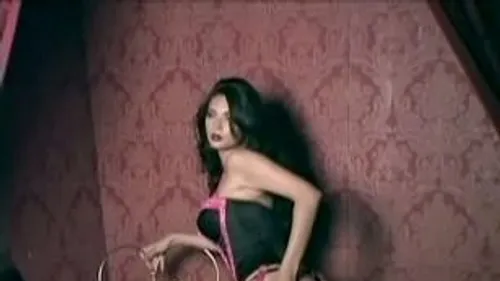 Photoshoot Black and Pink corset