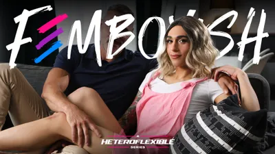 Cute Femboy Rides His BFF's Big Fat D