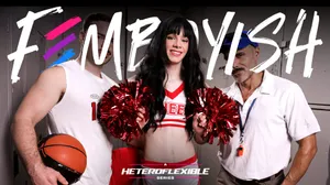 Curious Coach Scores Big With Femboy Fuck-Train