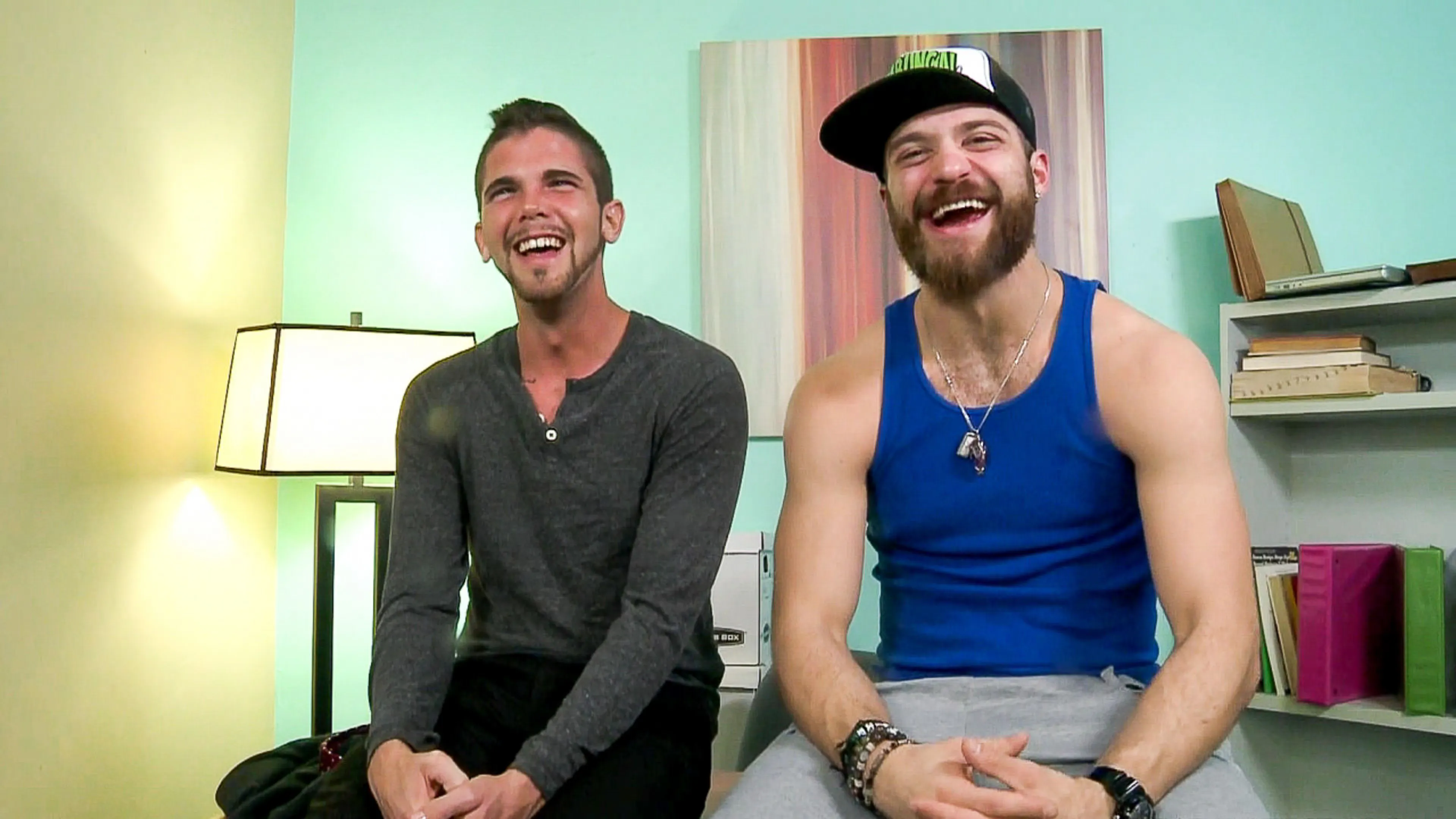 Tommy Defendi & Kayden Smith - Backstage