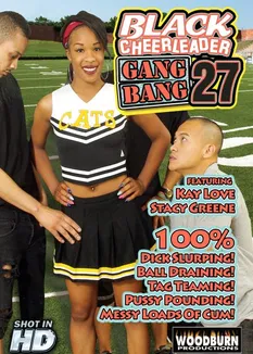 Black Cheerleader Gang Bang #27