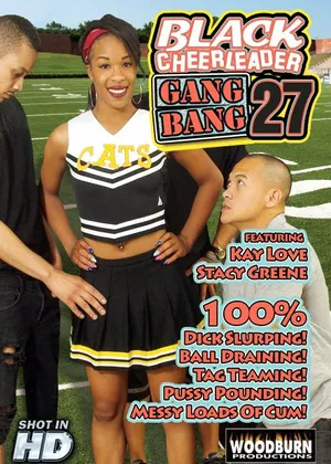 Black Cheerleader Gang Bang #27