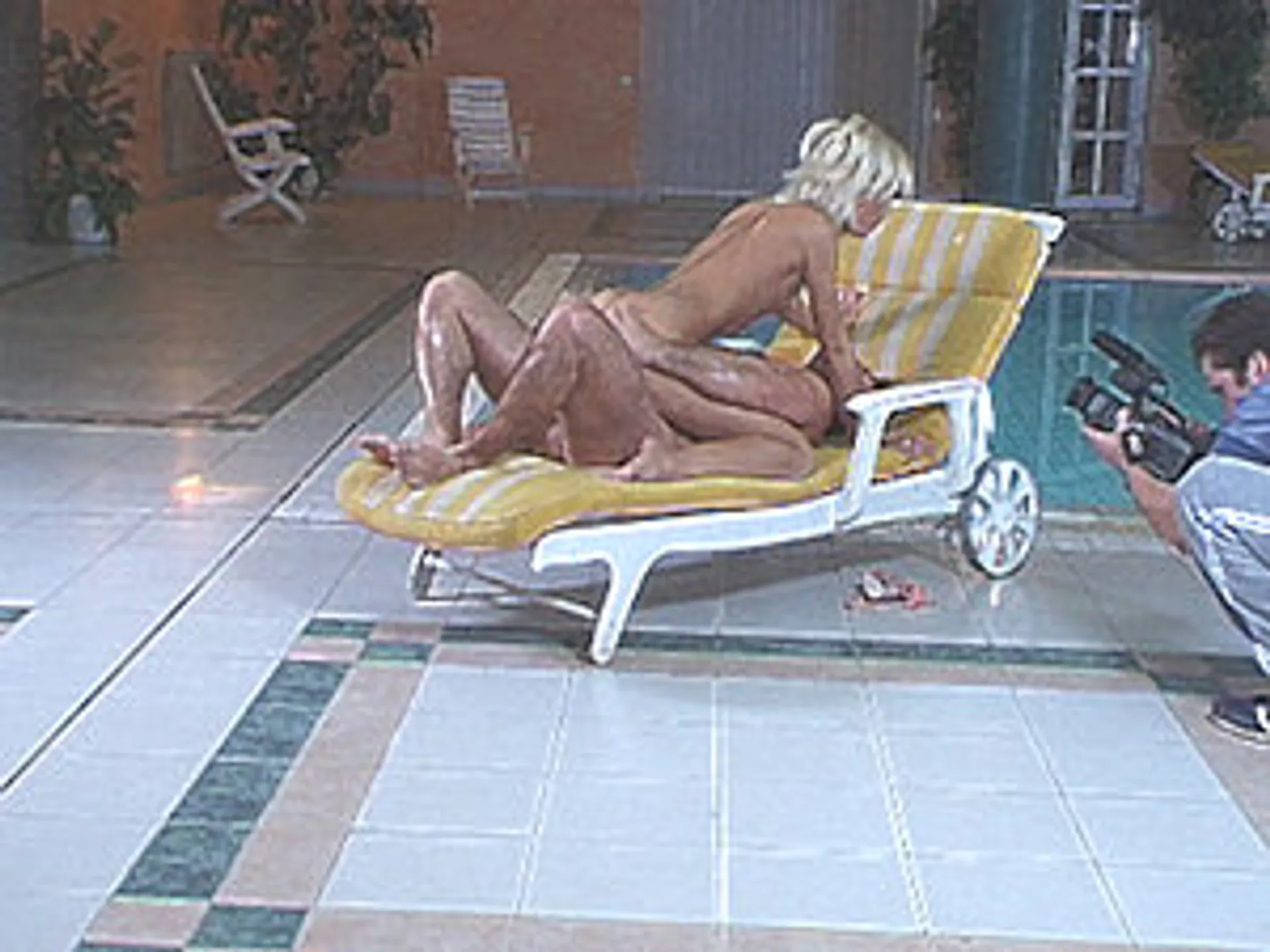 Backstage of Poolside Pleasure