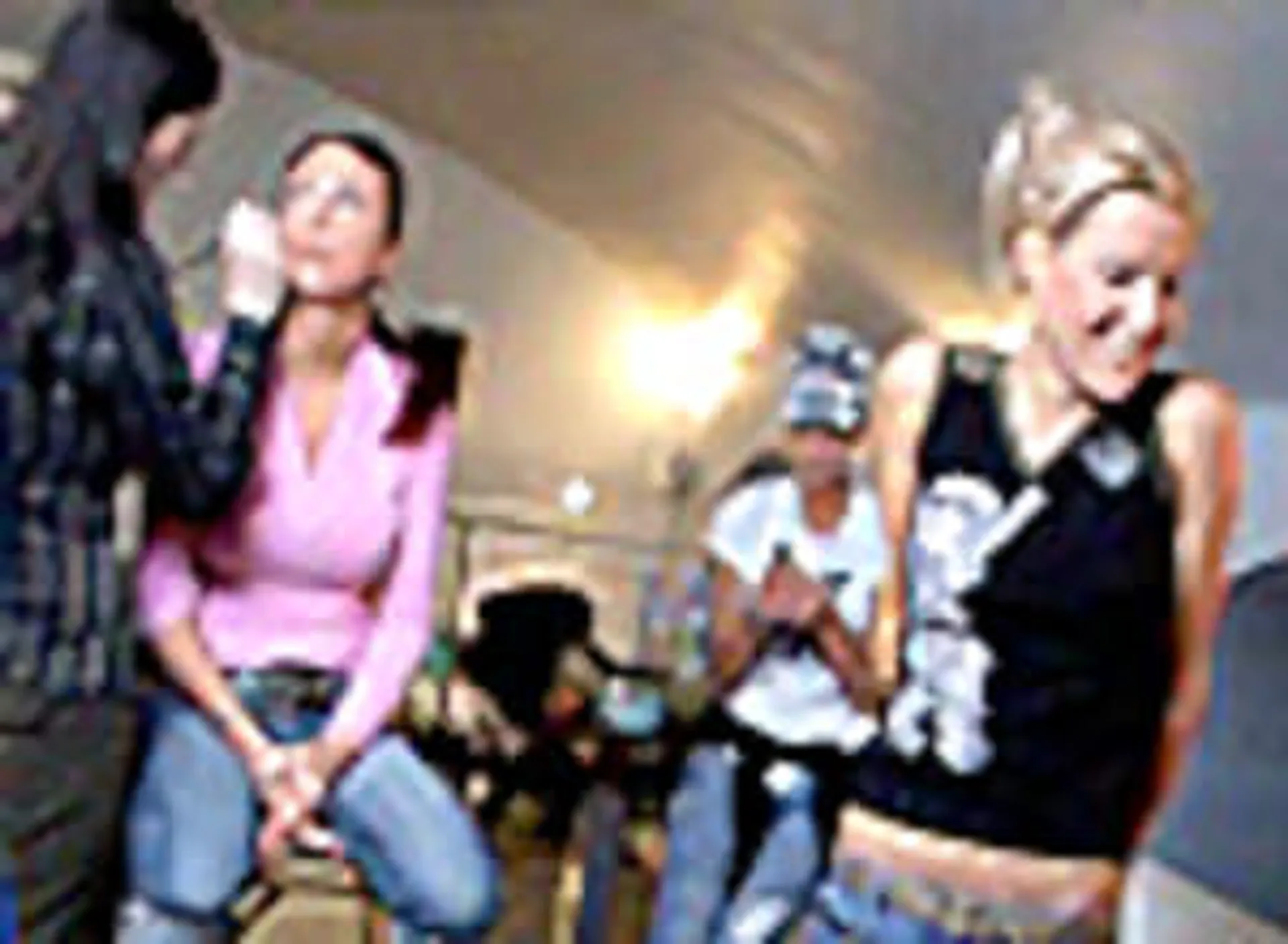 Backstage with Clara G. and Sonya