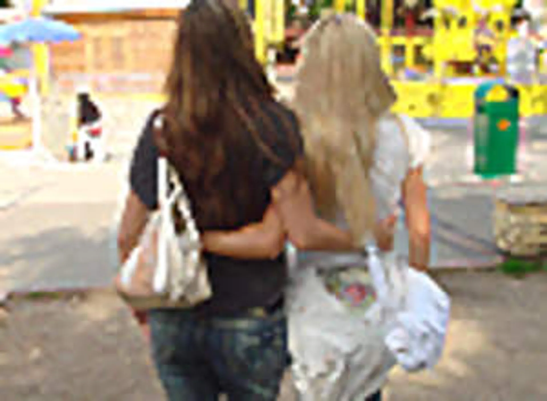 With Peaches in the funfair - 2.