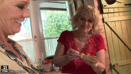 Cooking up something naughty