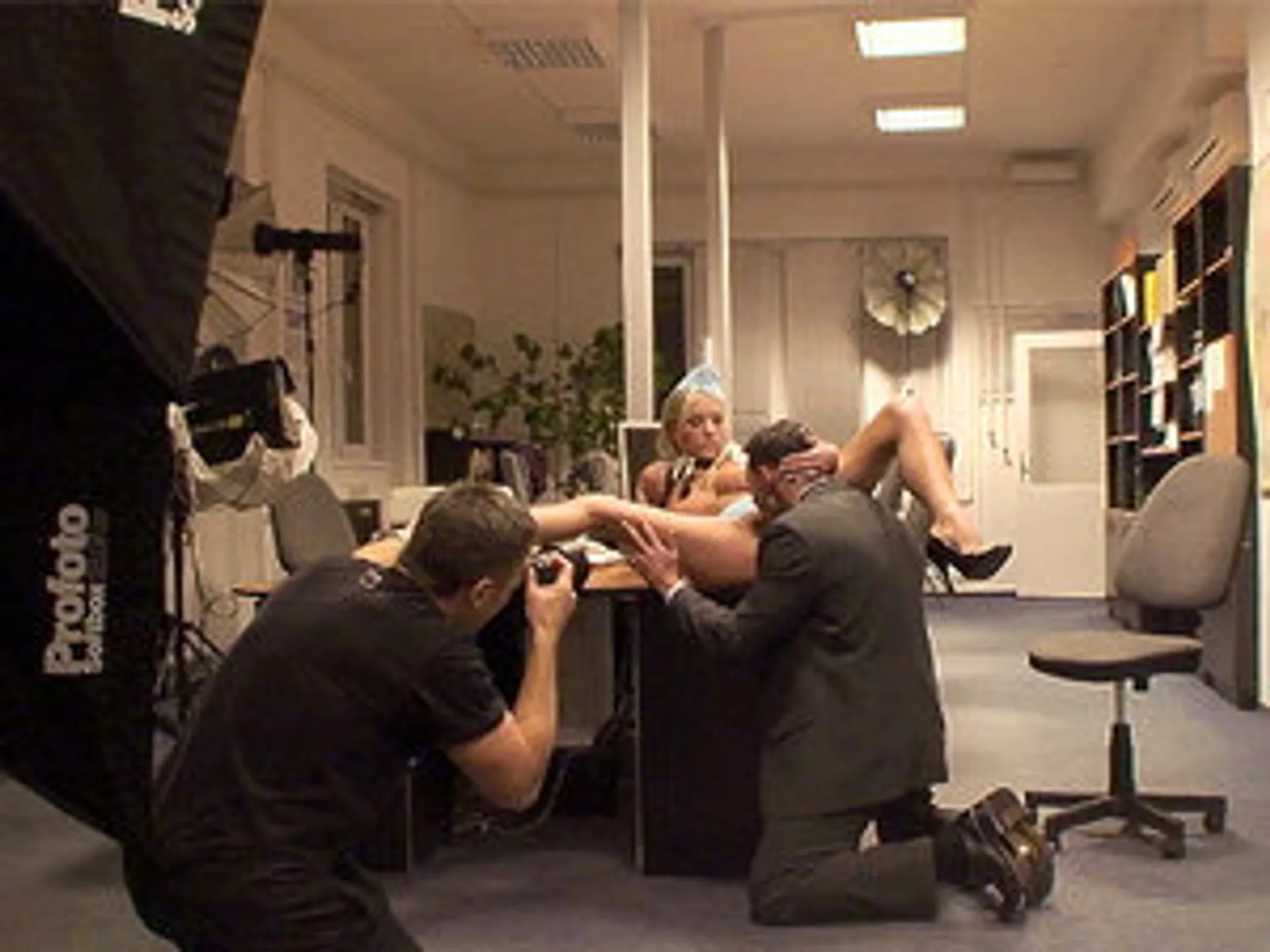 Backstage of Sexy airlines
