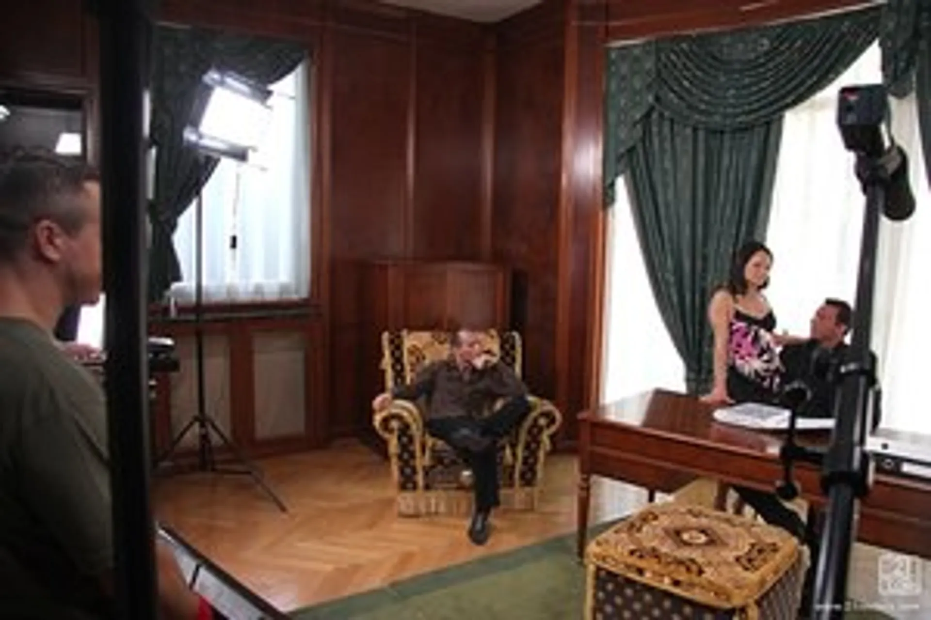 Backstage with Wibeke