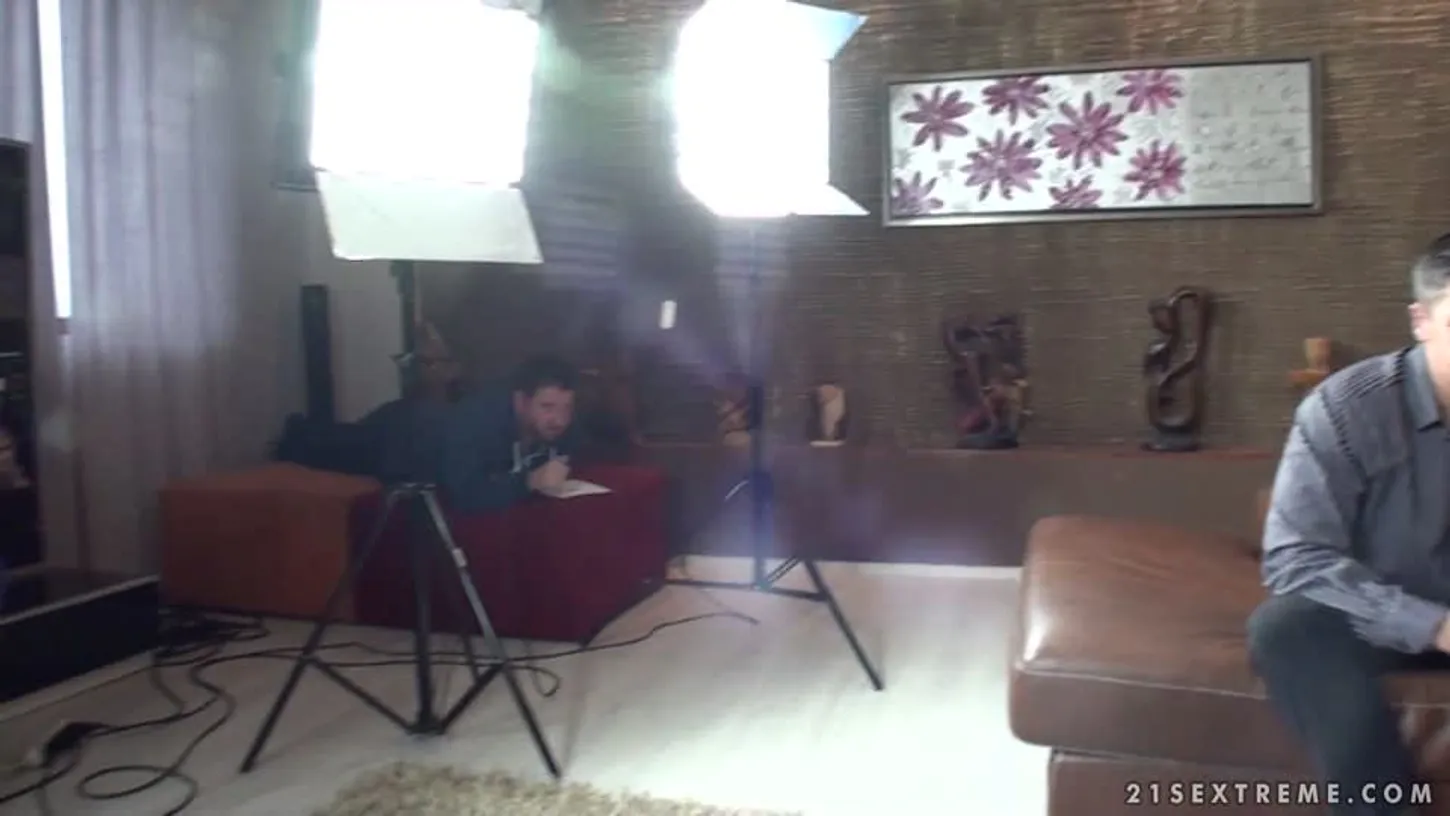 Backstage of a cuckold domination