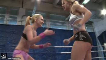 NudeFightClub presents Nataly Von vs Nikky Thorne