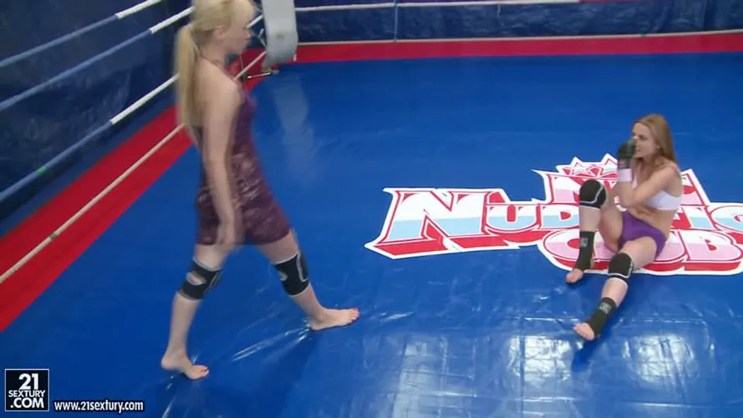 NudeFightClub presents Celine Doll vs Aleska Diamond