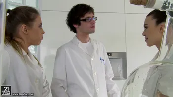 NudeFightClub presents: laboratory fight