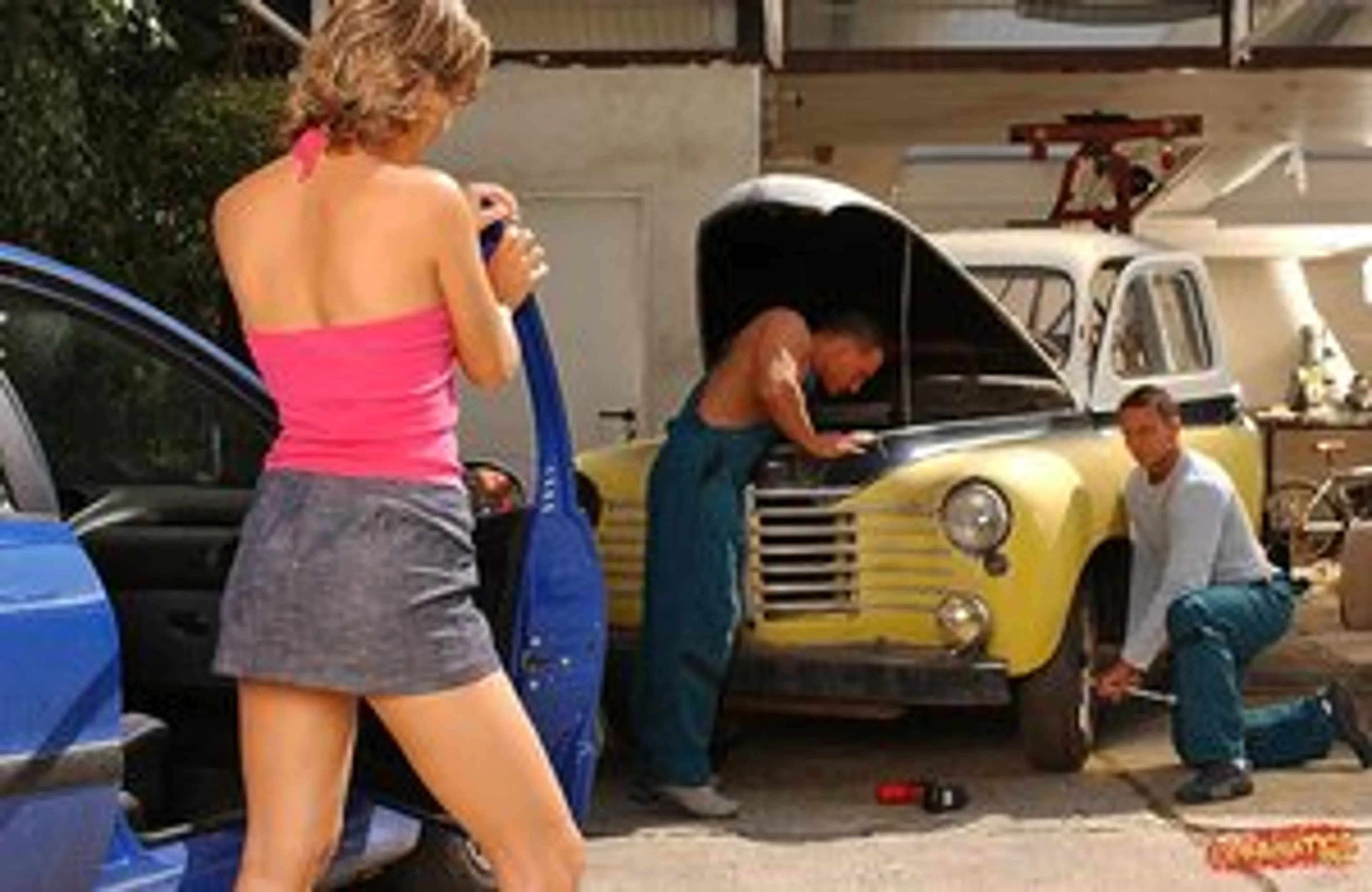 Handy hunks on extra service