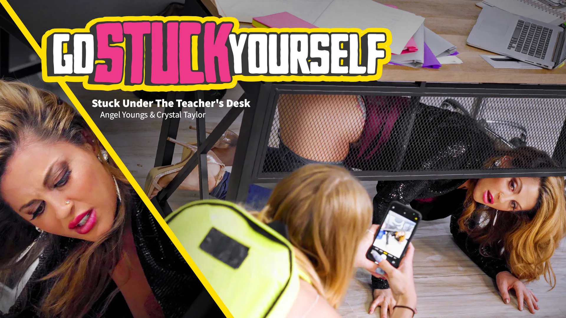 Stuck Under The Teacher's Desk