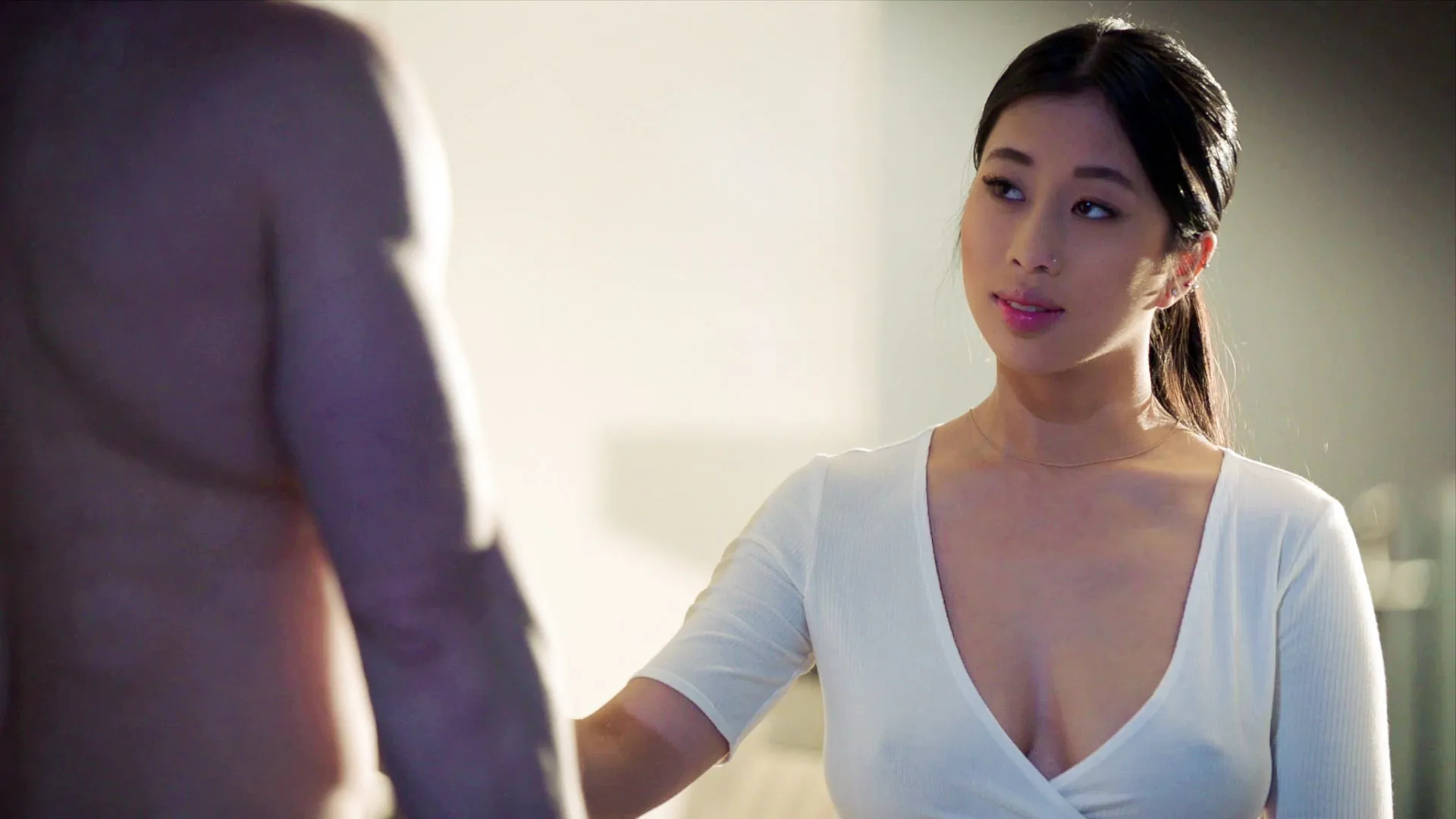 Young  Asian Student Has Passionate Sex With Neighbor