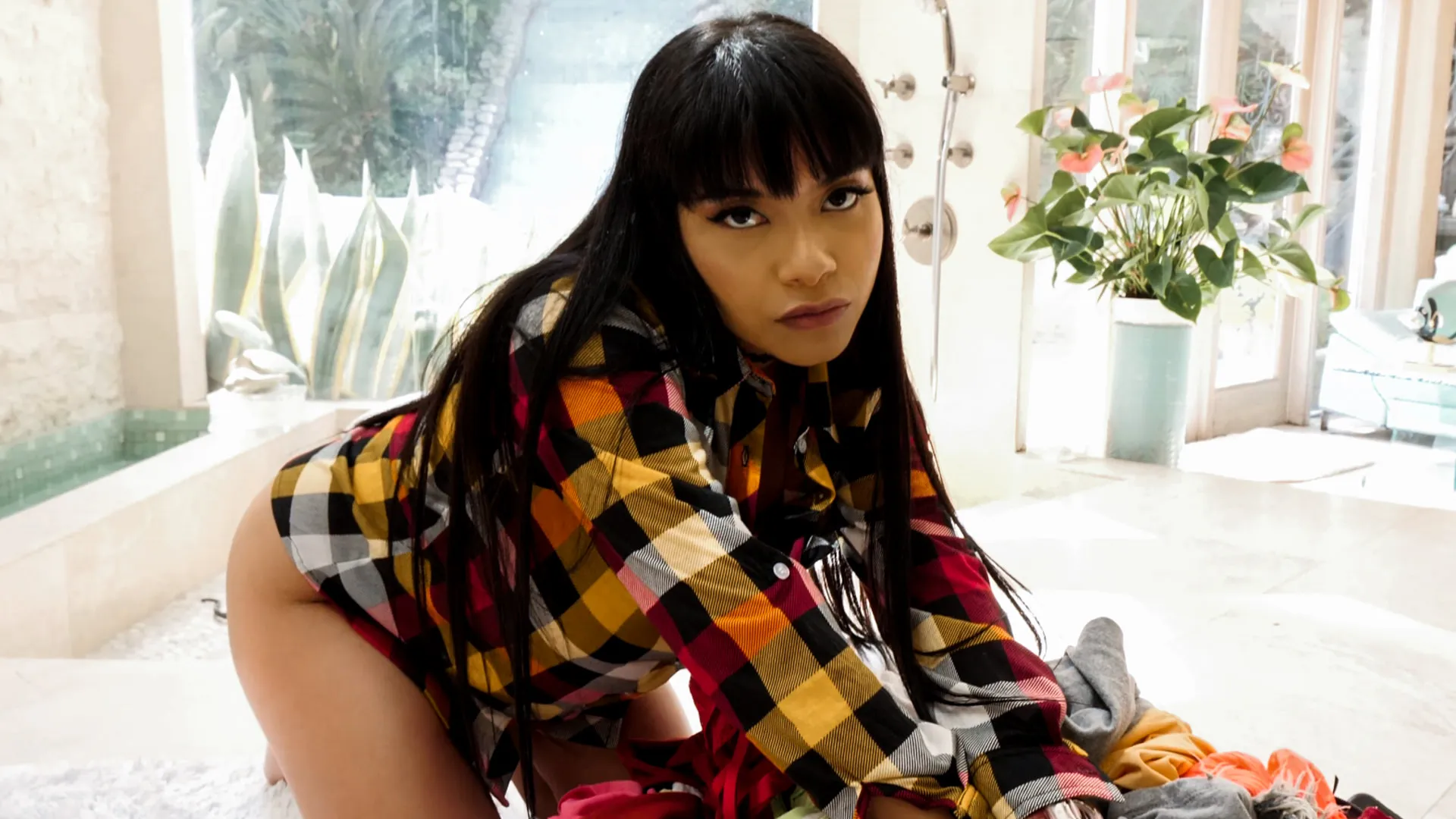 Sexy Latina Aryana Amatista Making Mistakes Fucking Roomates