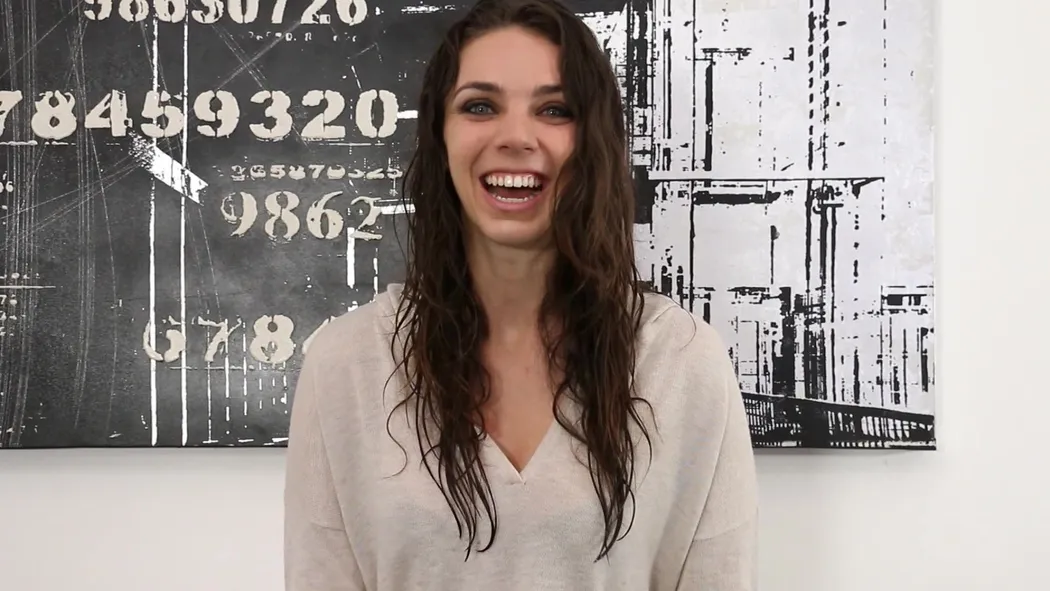 Sexy Tiffany Tyler plays with herself then gets drilled hard