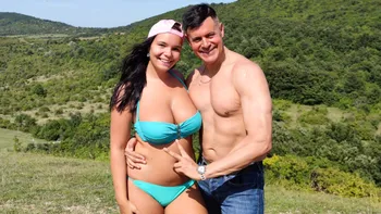 Nudist with Massive Milk Bags Sofia Lee Loves it in Her Ass!