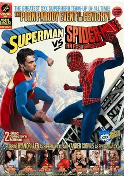 Superman Vs Spiderman XXX: An Axel Braun Parody