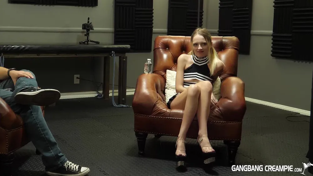 GangBang Creampie 351 Interview with Kate Bloom