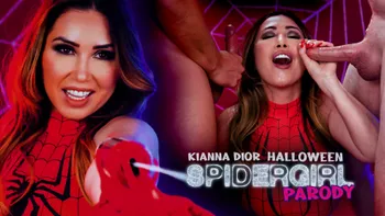 Kianna Dior Halloween SpiderGirl Parody