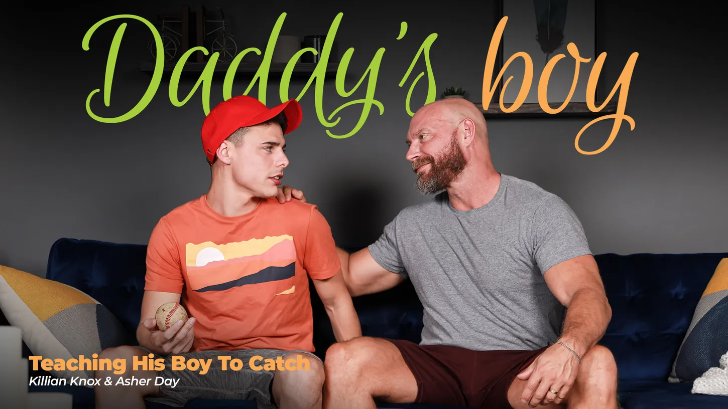 Teaching His Boy To Catch Teaching His Boy To Catch