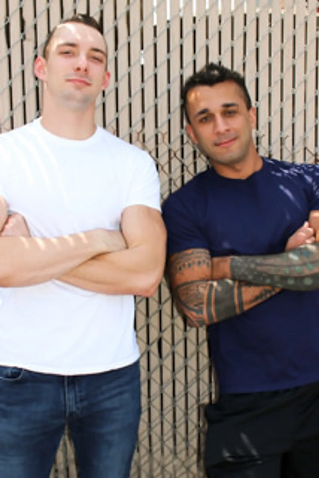 Johnny B II getting his asshole pounded by Laith Inkley.