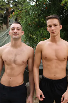 Johnny takes Liam cock down his throat before being fucked