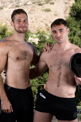 David and Michael have hardcore gay oral and anal sex.