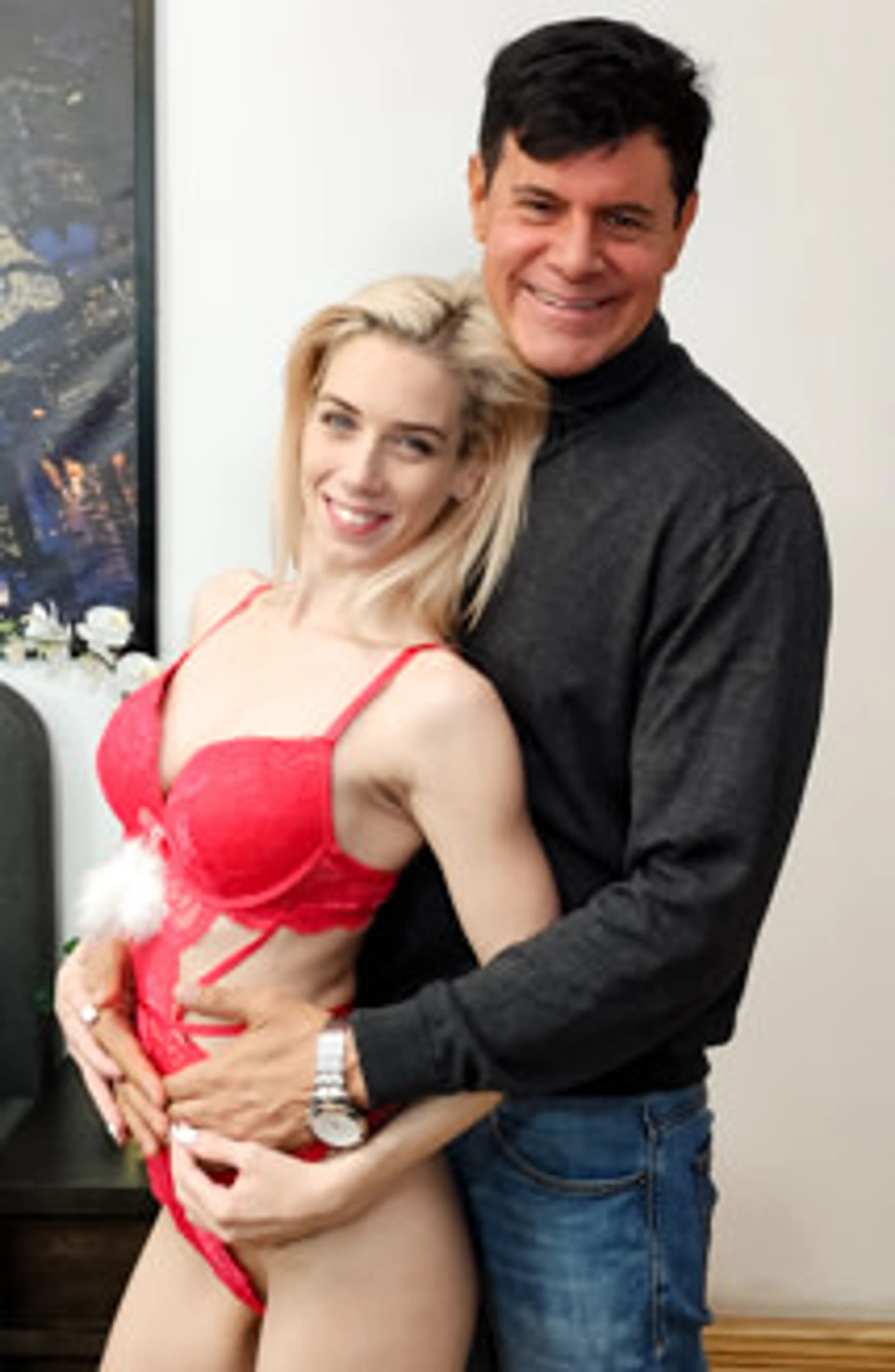 Nesty Squirts and Gets a Creampie Up Her Hot Hairy Blonde Bush!