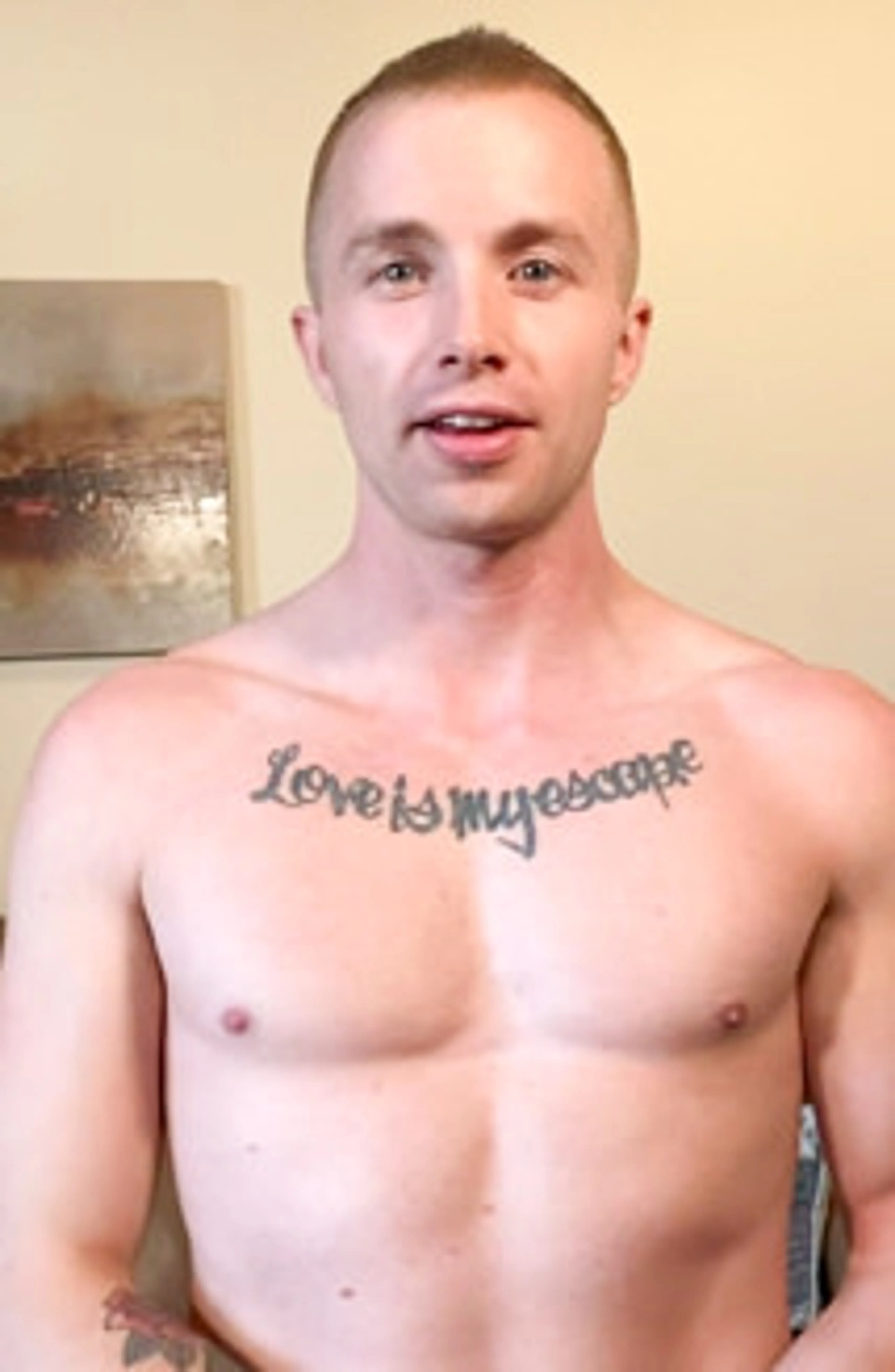 Tanner Hyde Uses Massive Dildo