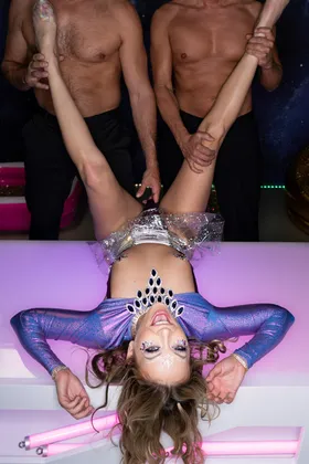 Adira Allure: Squirting DP & DVP Doll