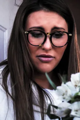 Nervous Paige gets her virginity taken by a hot friend