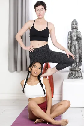 Lesbian Yoga - Scene 2