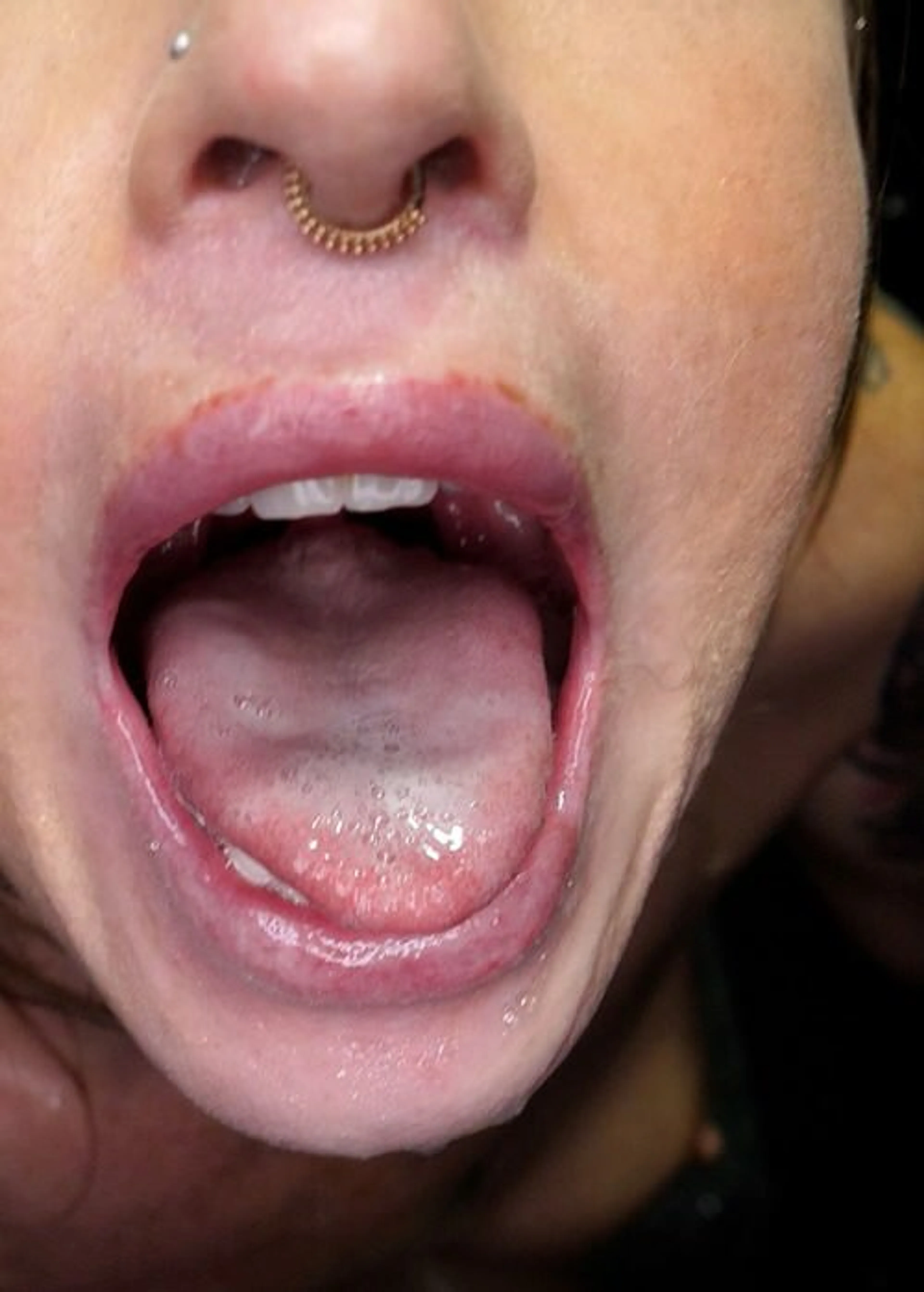 Tricia's First Gloryhole Video