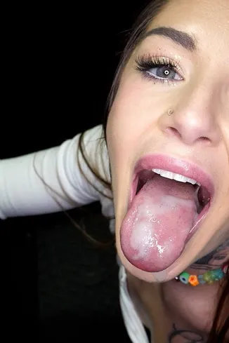 Brenna's First Gloryhole Video